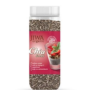 JIWA healthy by nature Organic Chia Seeds 200 g, Certified Organic