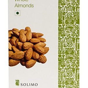 Amazon Brand – Solimo Almonds,Raw,500g