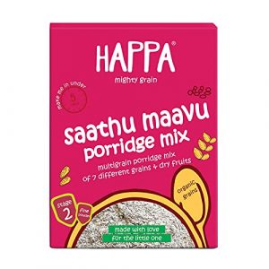Happa Organic Baby Food Multigrain Saathu Maavu Porridge Mix -200 g