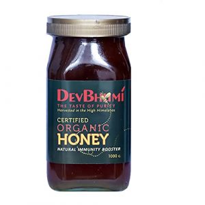 Devbhumi Certified Organic Honey, 1 KG (India’s First Organic Certified Honey)